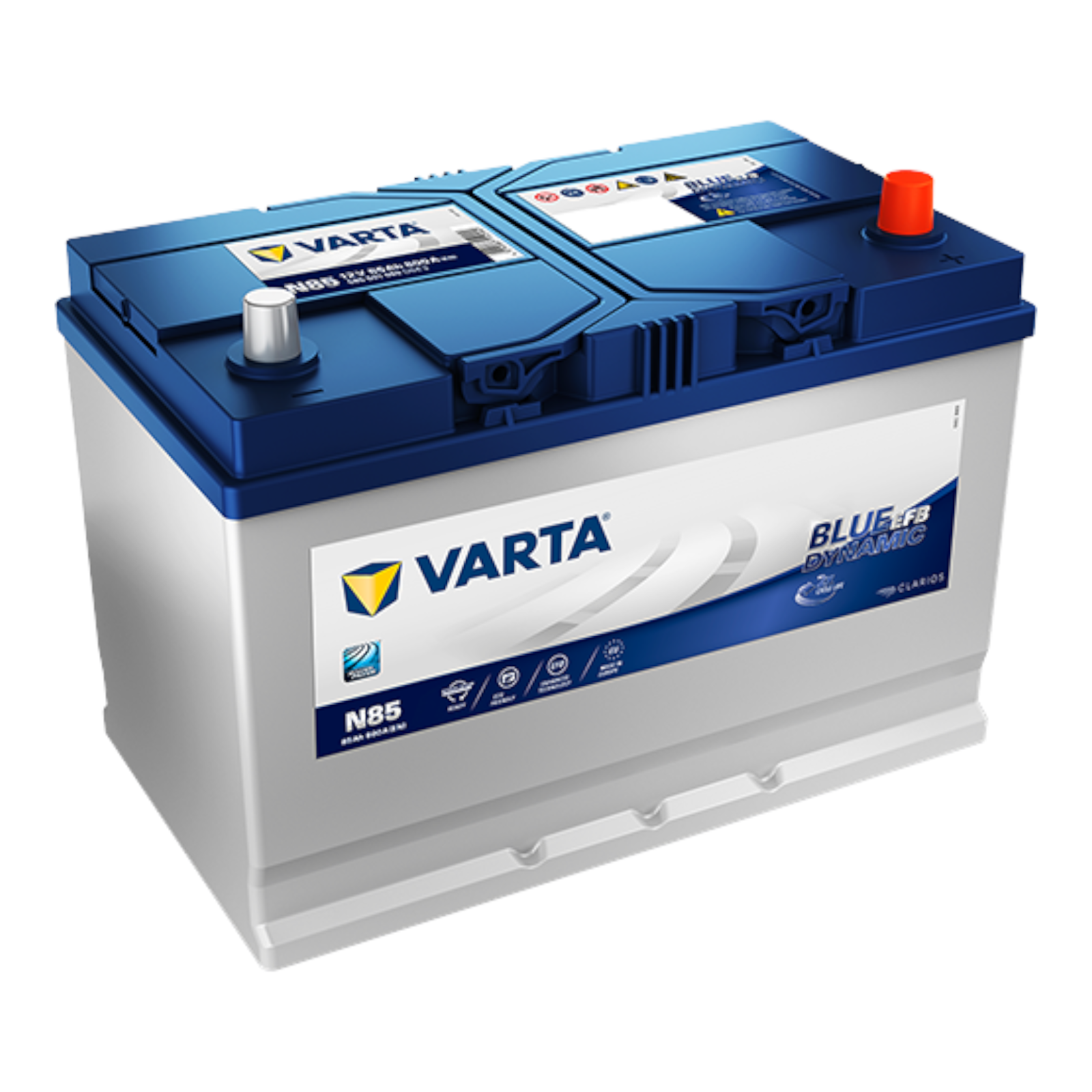 BATTERIA VARTA BLUE DYNAMIC EFB N85 85Ah  800A